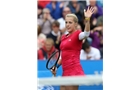 EASTBOURNE, ENGLAND - JUNE 16: Anastasia Pavlyuchenkova of Russia celebrates her victory over Agnieszka Radwanska of Poland during their Women's Singles first round match on day three of the Aegon International at Devonshire Park on June 16, 2014 in Eastbourne, England.  (Photo by Steve Bardens/Getty Images)